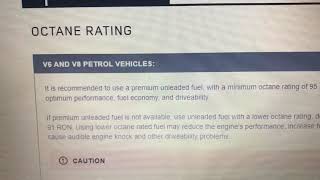 Why Its important to premium Gas In Your Range Rover