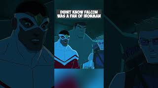 Didnt Know Falcon Was A Fan Of Ironman Didnt Know Falcon Was A Fan Of Ironman