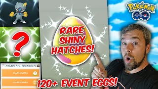 Rare Shinies Caught! 120+ Event Eggs Hatched! Mateo Special Research Completed! (Pokémon GO)