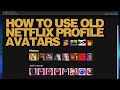 How to use old Netflix Avatar Icons :UPDATED JAN 2025: (React Dev Tools)