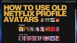 How to use old Netflix Avatar Icons :UPDATED JAN 2025: (React Dev Tools)