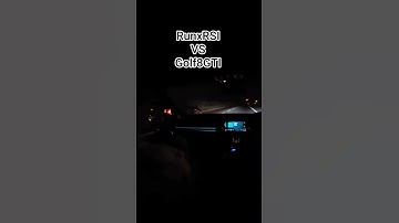 Runx RSI VS Golf 8 GTI