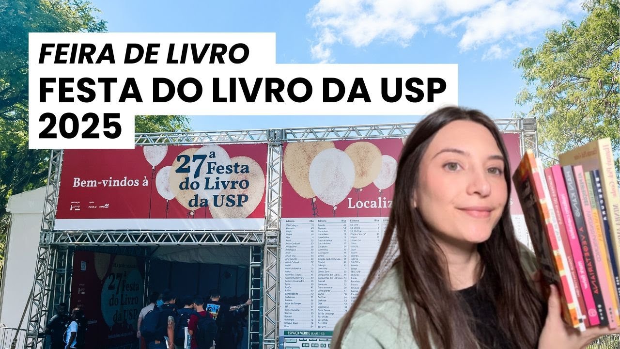 Festa do Livro da USP 2025 - VLOG da feira