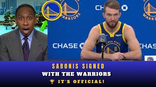 Domantas Sabonis signs with the Warriors! The NBA went crazy over this! The best news of 2026! GSW