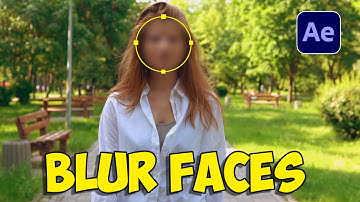 How to make BLUR FACES in moving Object in After Effects