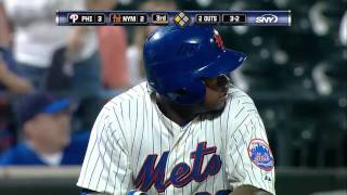 2011/09/24 Mets plate two on error
