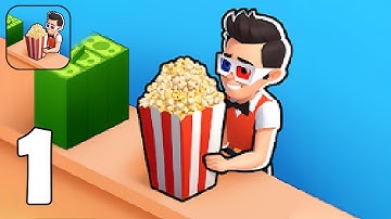 Cinema World - Part 1 Create A Perfect Cinema Empire - Gameplay Walkthrough (iOS, Android)