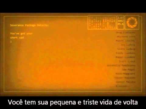 Want you gone (Portal 2) - Legendado PT-BR
