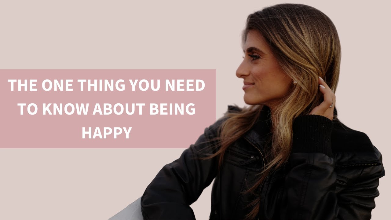 The one thing you need to know about being happy. | MB Mannino