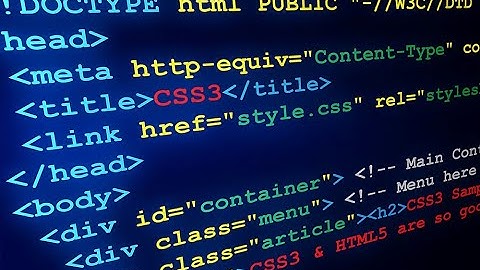 Creating Your First HTML Document