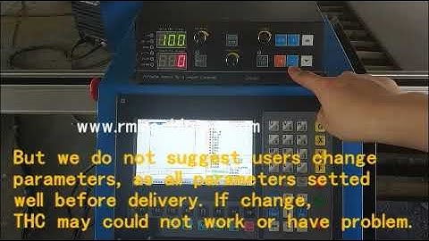 Using video for portable cnc plasma cutting machine