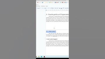 Como criar Sumário no Google Docs #googledocs #google #sumario