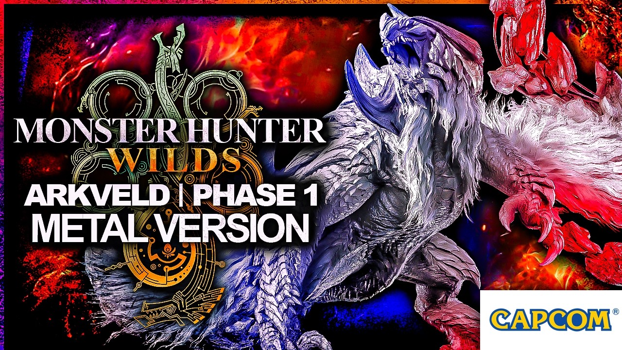 Guardian Arkveld (Phase 1) goes harder 🎵 Monster Hunter: Wilds 🤘 Metal Version