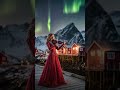Aurora’s Whisper | Nordic Violin &amp; Northern Lights | Cinematic Nordic Folk Music #shorts