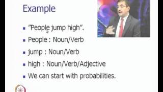 Mod-01 Lec-10 Part of Speech Tagging