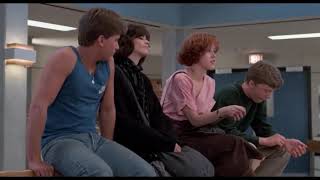 The Breakfast Club 1985 Allison Where we going scene