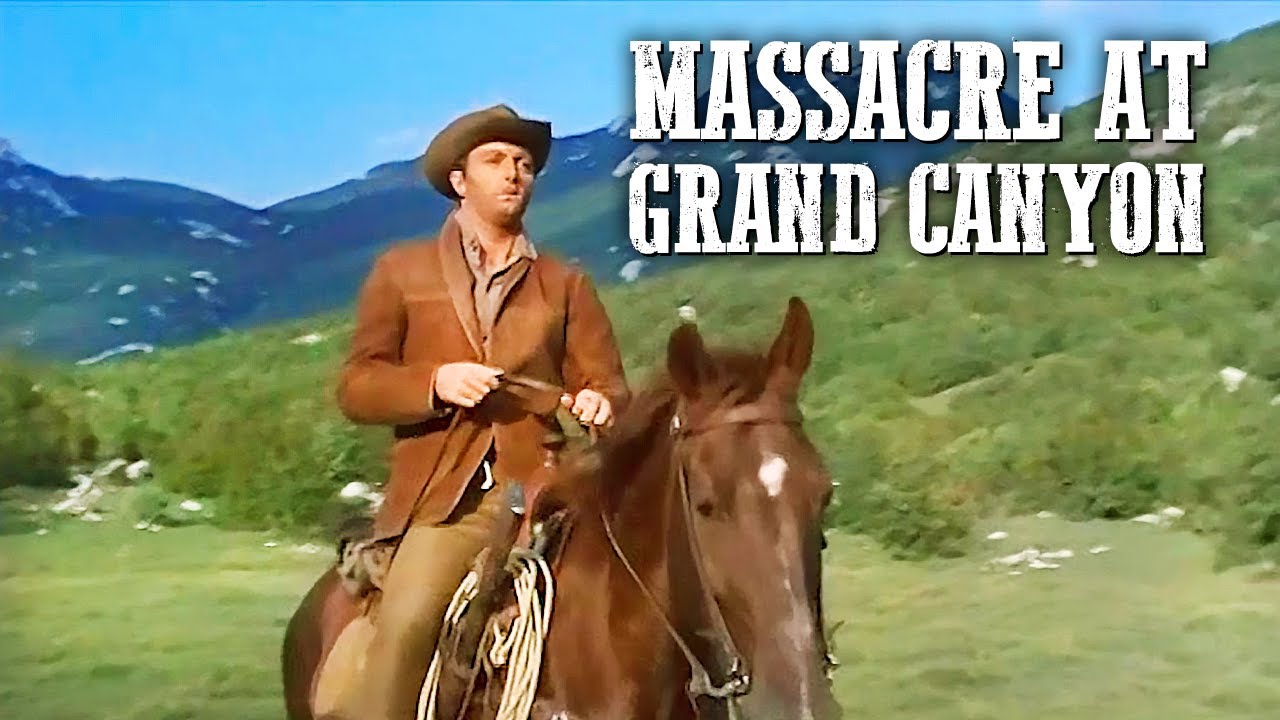 Massacre At Grand Canyon | SPAGHETTI WESTERN | Cowboy Movie | Werstern Classic | English