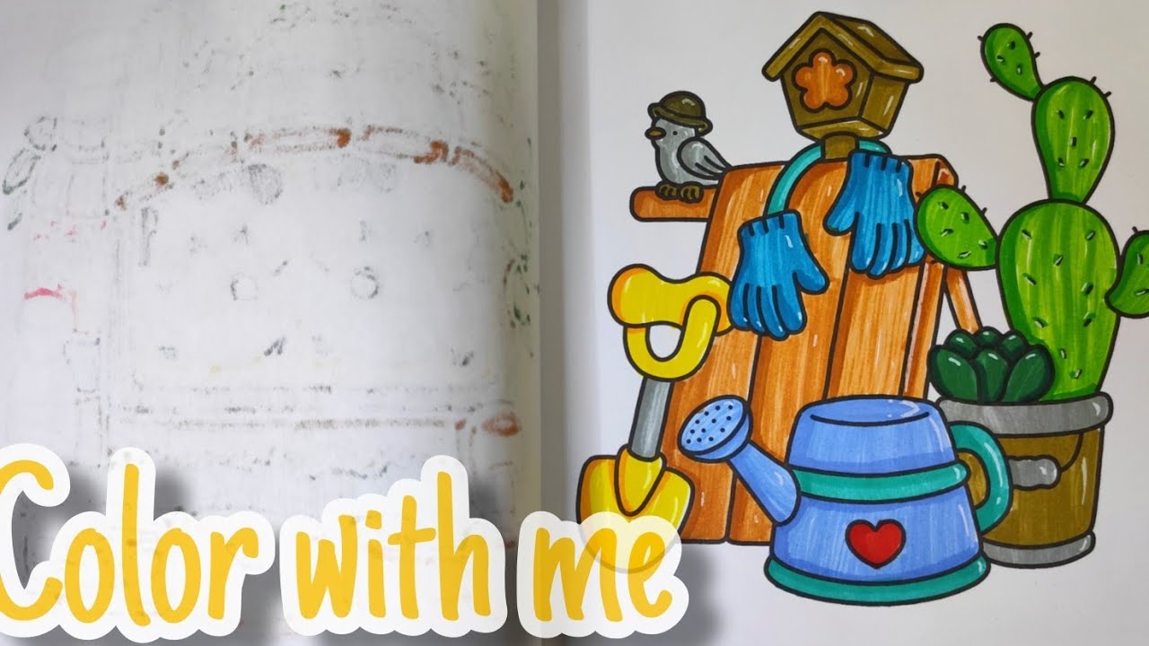 Color with me #paintstudio #coloring #colorwithme - YouTube