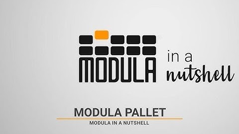 Modula Pallet: Automated Storage System for Safer, Smarter Handling | Modula in  a Nutshell (EN)