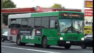 Auckland NZ - 1988 Butterbox MAN SL202 #1733 running Route 305 - Onehunga - Newmarket POV
