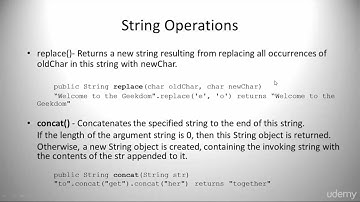 001 Strings / Java Programming from Zero to Hero The Complete Course 2016