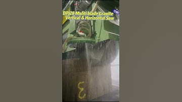 Multiblade vertical & horizontal granite block cutting machine
