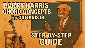 Akkoordconcepten van Barry Harris uitgelegd voor jazzgitaristen – Stapsgewijze les