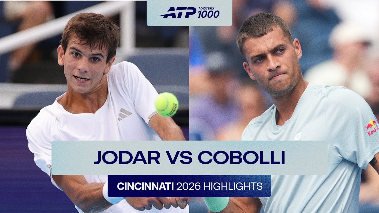 Rafael Jodar vs Flavio Cobolli Highlights | Cincinnati 2026 Round 4