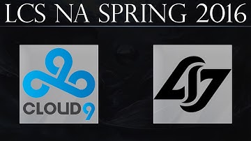 C9 vs CLG | Cloud 9 vs Counter Logic Gaming (28.02.2016) | LCS NA Spring 2016