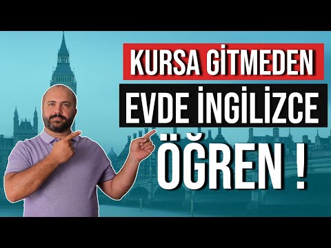 İNGİLİZCE - KURSA GİTMEDEN İNGİLİZCE ÖĞREN (16 SAAT YOUTUBE  EĞİTİMİ)