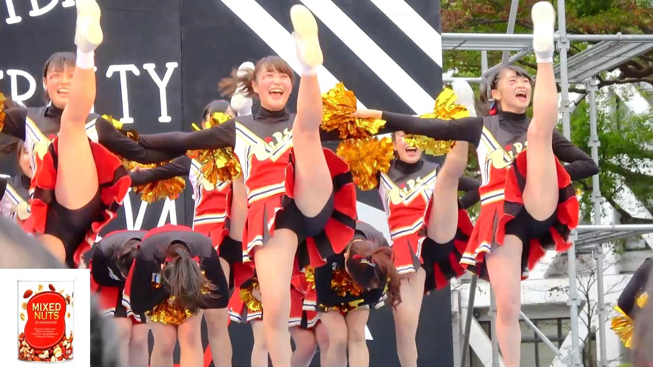 きらきらネイビー系ストレッチ超ミニスカート♪ チアリーディング部