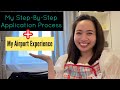 My Step-by-Step Application Process + My Airport Experience | My Journey To Poland Vlogs