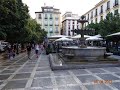 Spain granada city tourist train