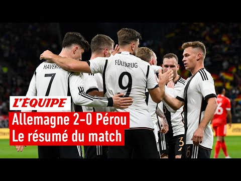 Allemagne 2-0 Pérou : Le résumé du match