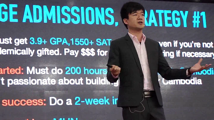 The Truth about College Admission | Alex Chang | TEDxSMICSchool - DayDayNews