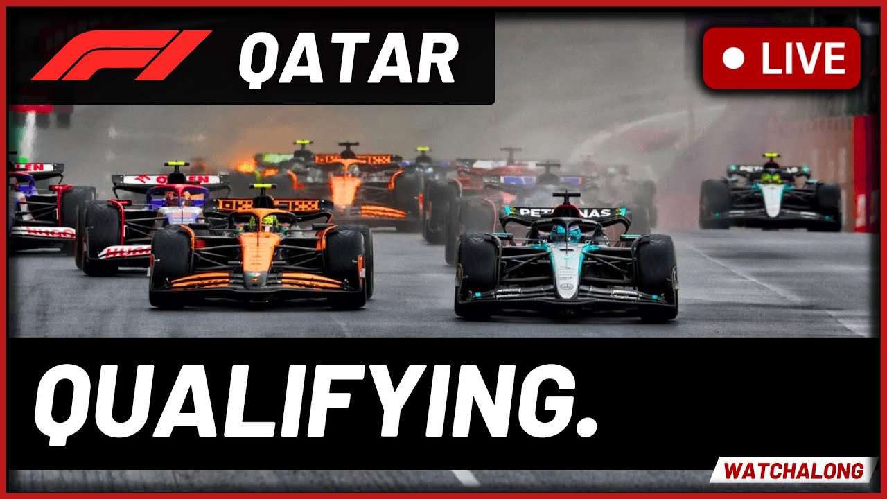 🔴F1 LIVE - Qatar GP Qualifying - Commentary + Live Timing