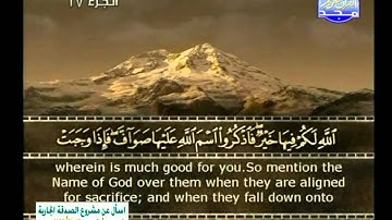 ماتيسر من سورة الحج للقاريء الشيخ عبد الله محمد المطرود