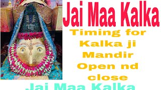 🙏🙏Timing ⏱ For Open Nd close For Kalka Ji Temple South Delhi 🙏🙏🙏