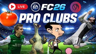 #eafc26 PRO CLUB LIVE