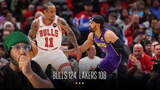 DEBO COOKING!!  LAKERS at BULLS | FULL GAME HIGHLIGHTS (REACTION)