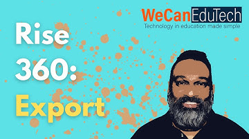 How to export a Rise module