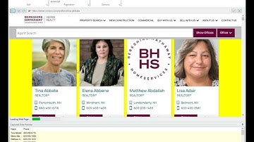 Web Scraping Verani.com Realtor Contact Data using WebHarvy