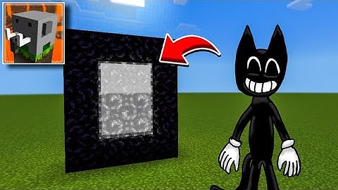 How to Make a PORTAL to CARTOON CAT in Craftsman : Building Craft