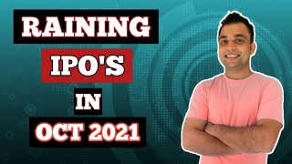 IPO IN OCTOBER 2021| UPCOMING IPO IN 2021