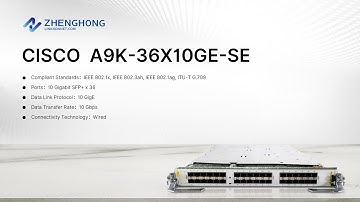 Cisco ASR 9000 Series A9K-36X10GE-SE Display (On sales)