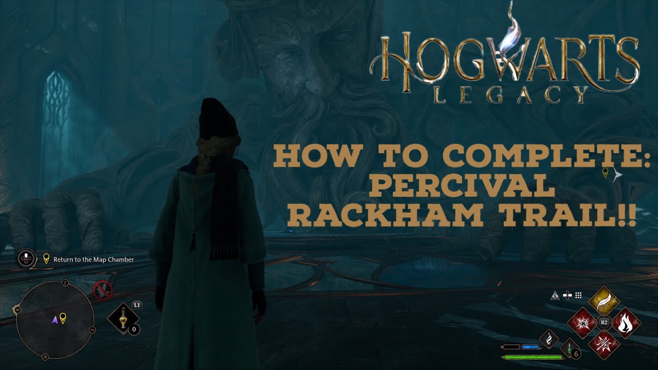 How To Complete Percival Rackman’s Trail - Hogwarts Legacy - YouTube
