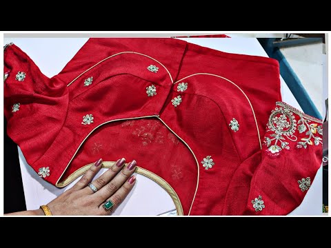 perfect Sabyasachi blouse stitching करने का सही तरीका /sabyasachi blouse stitching /Blouse designs