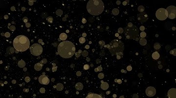 Golden Fresh Particle Glitter Background Animation Loop ||@ZWorkStudio|| No Copyright || Greenscren.