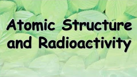Atomic structure [Chemistry]. sorry for poor video quality.