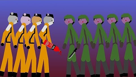 Archi and The Ship Crew Attack Outpost (vs Soldiers) - Piggy Animation